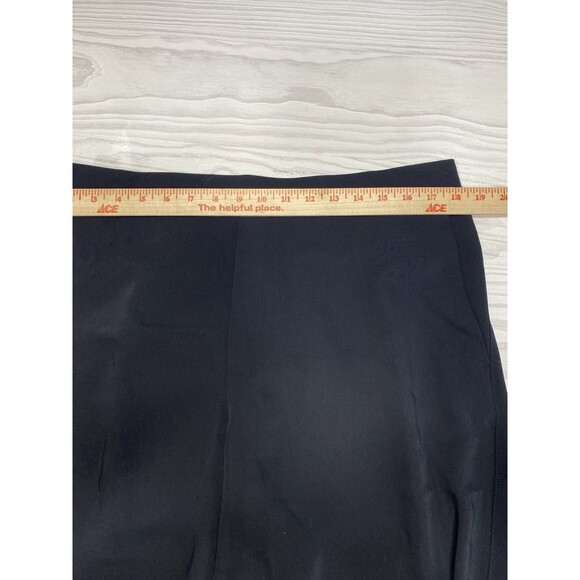 Madewell Womens Pull-On Straight Pants in Crepe Black NWT $108 Size XL - Picture 12 of 15